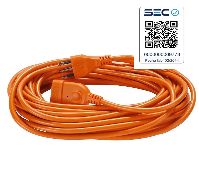 CABLE EXTENSIÓN ELECTRICA MACROTEL 10 MTS 1