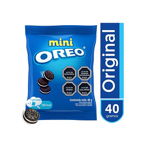 GALLETA MINI OREO ORIGINAL 40 GRS.