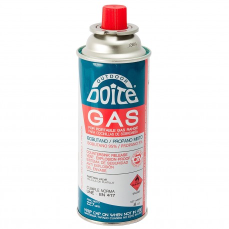 GAS DOITE CON VALVULA 227GRS. 1