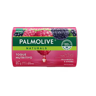 JABON PALMOLIVE NATURALS FRAMBUESA Y MORA BARRA 85GRS.