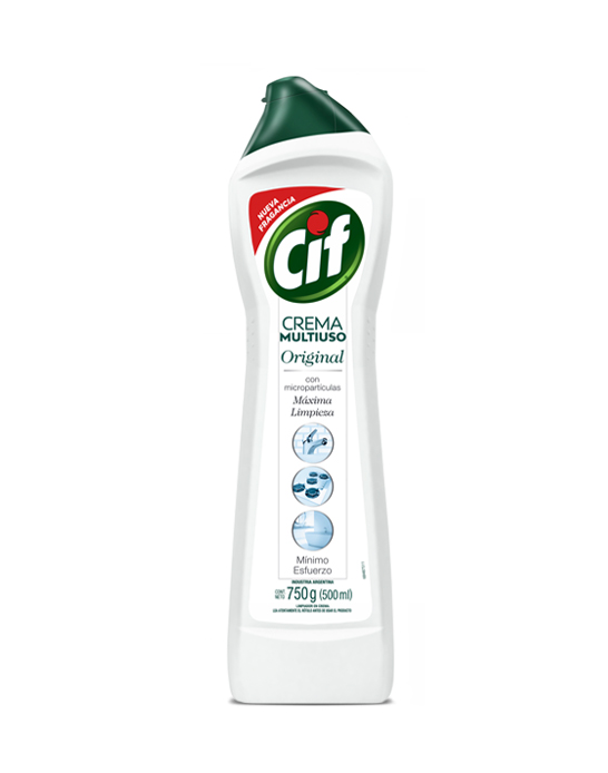 LIMPIADOR CIF CREMA MULTIUSO ORIGINAL 750 Grs  1