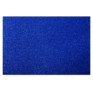 PLIEGO GOMA EVA TORRE GLITTER 40 X 60CMS. AZUL
