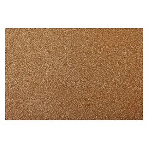 PLIEGO GOMA EVA TORRE GLITTER 40 X 60CMS. DORADO