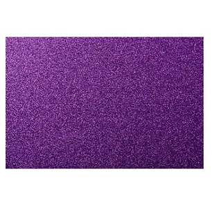 PLIEGO GOMA EVA TORRE GLITTER 40 X 60CMS. MORADA