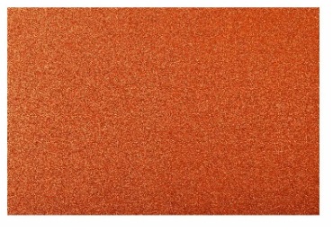 PLIEGO GOMA EVA TORRE GLITTER 40 X 60CMS. NARANJA 1