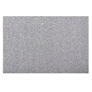 PLIEGO GOMA EVA TORRE GLITTER 40 X 60CMS. PLATA