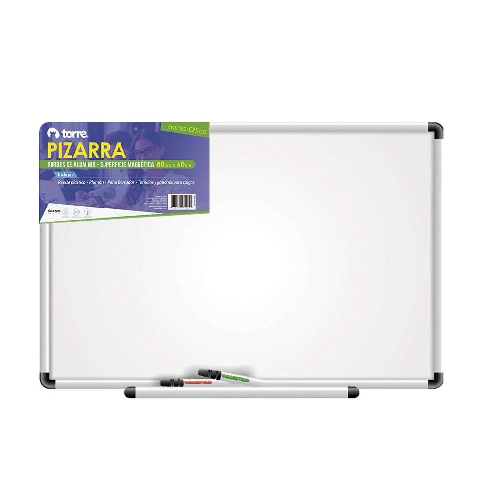 PIZARRA ACRILICA MAGNETICA TORRE 60 x 80 Cms. 1