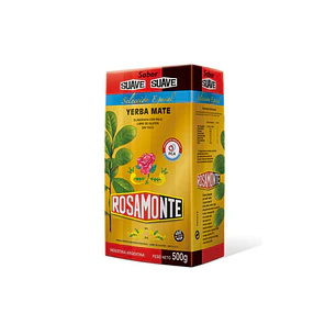 YERBA MATE SUAVE ESPECIAL ROSAMONTE 500 GRS.