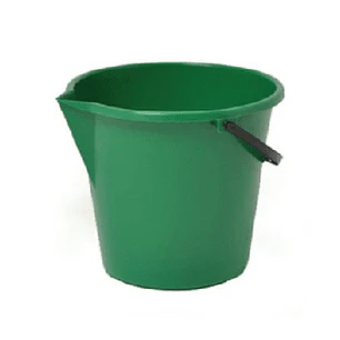 BALDE PLASTICO  CON MANILLA REHECHO 10 LTS. 