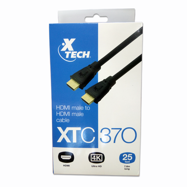 CABLE HDMI XTECH XTC370 7.6 METROS 1