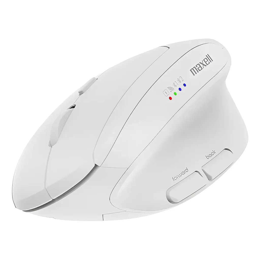 MOUSE BLUETOOTH MAXELL MOWLBT-750 DUAL BT/USB BLANCO 1