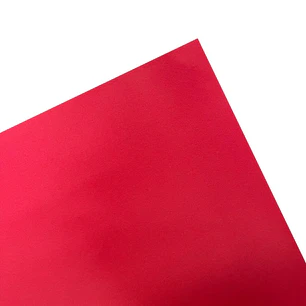 PLIEGO CARTULINA FLUORESCENTE PROARTE ROJO