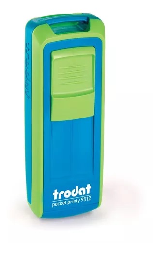 TIMBRE TRODAT POCKET PRINTY 9512 VERDE 47 X 18MM 1