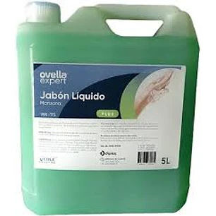 JABON LIQUIDO OVELLA MANZANA 5 Lts ( CA )