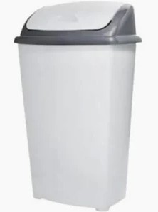 BASURERO PLASTICO REYPLAST TAPA VAIVEN 60 LTS 1