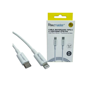 CABLE TIPO C A LIGHTNING 27W-PD REFORZADO 1,5MT TECMASTER