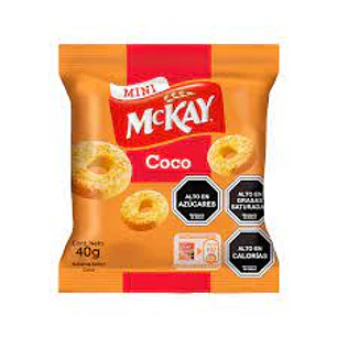 GALLETAS MACKAY MINI COCO 40GRS.