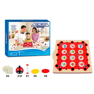 JUEGO MEMORICE INTERCAMBIABLE C/TIEMPO 4+ #1097(BAS268)