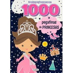 LIBRO CREA TUS PROPIAS ESCENAS 1000 PEGATINAS DE PRINCESA EDIC.SALDAÑA CAD113-4