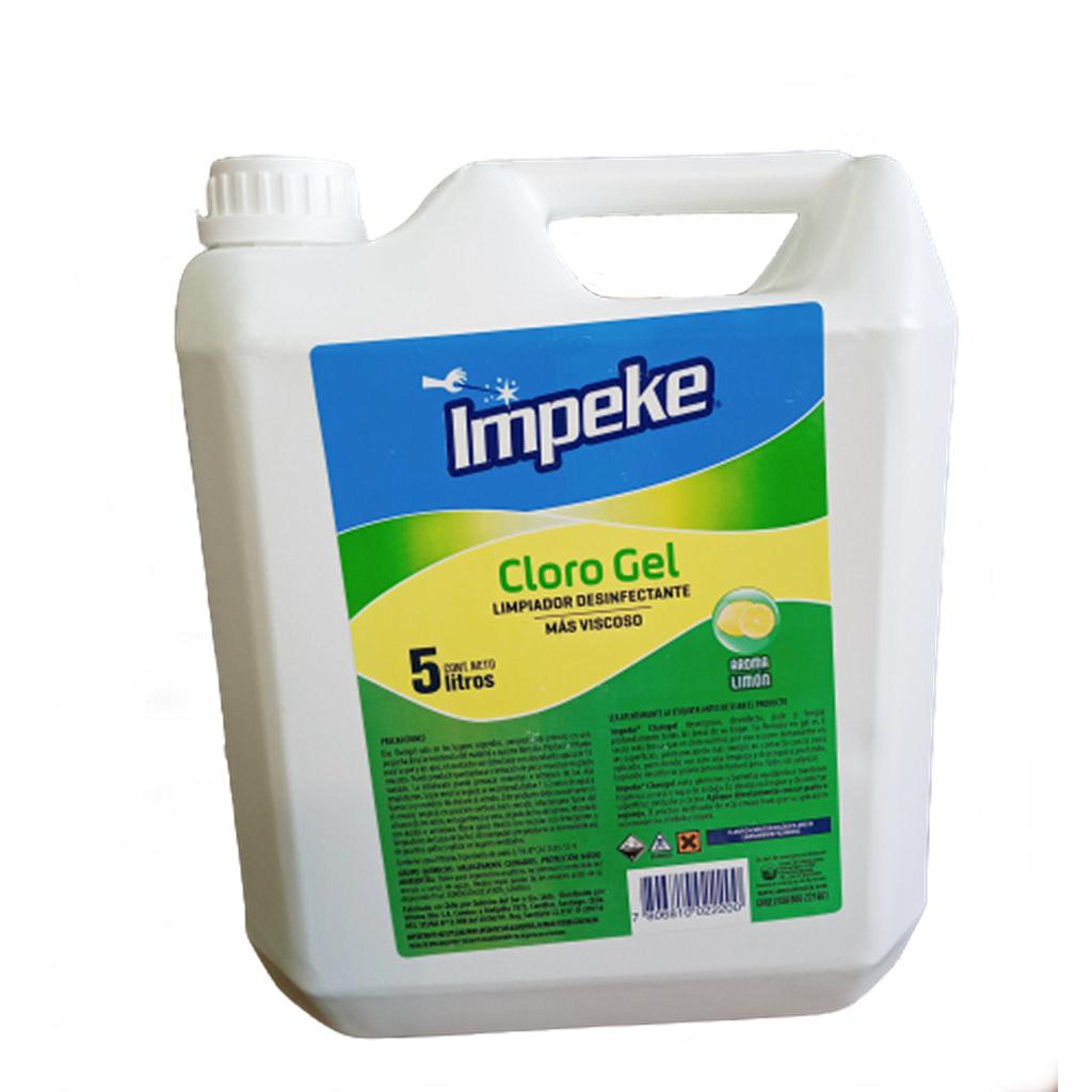 CLOROGEL IMPEKE LIMON 5 LITROS 1