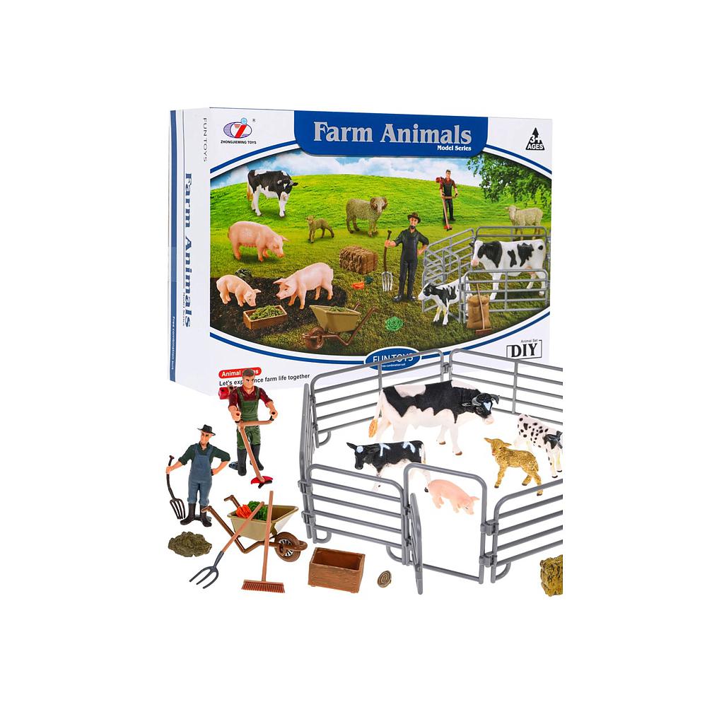 MEGA SET FARM ANIMALS + ACCESORIOS +3a. 1