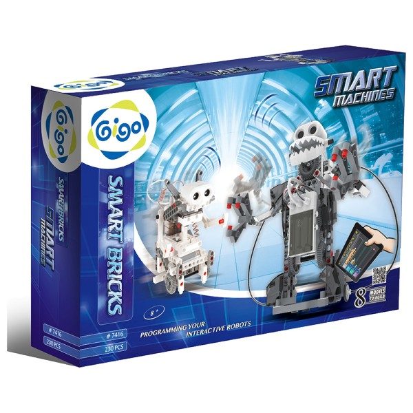 ROBOT PROGRAMABLE GIGO  230PZAS. +8 COD.7416 ( DESC. ) 1