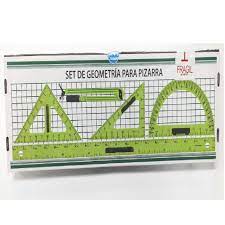 SET DE GEOMETRIA JMI P/PIZARRA 5PZA. WIS022 1