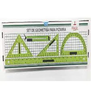SET DE GEOMETRIA JMI P/PIZARRA 5PZA. WIS022