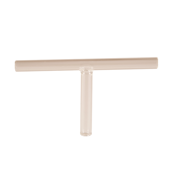 TUBO PARA CONEXION TIPO T VIDRIO E1587 1