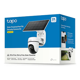 CAMARA TAPO IP EXTERIOR TP-LINK 360° C610 CON PANEL SOLAR 1296P 3MP