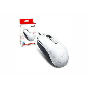MOUSE ALAMBRICO GENIUS USB-A DX-120 BLANCO
