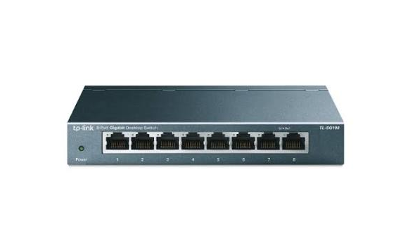 SWITCH TP-LINK 8 POTR GIGABIT TL-SG108 1
