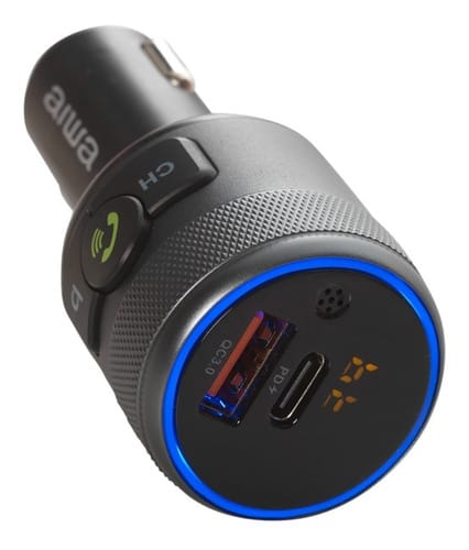 TRANSMISOR FM AIWA BT 5.1 USB-C 1