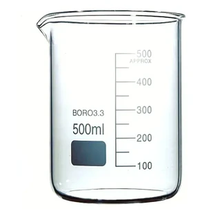 VASO VIDRIO PRECIPITADO GRADUADO 500CC KINDER MIX