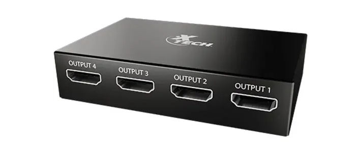 SPLITTER HDMI XTECH 1 X 4 XHA-420  1