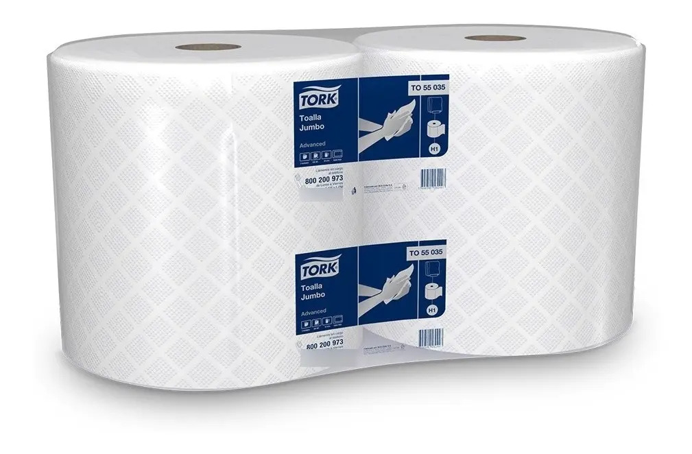 TOALLA TORK ADVANCE JUMBO 2 X 200 MTS DOBLE HOJA 1