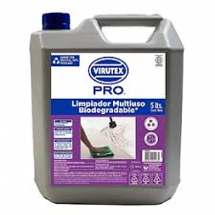 LIMPIADOR MULTIUSO VIRUTEX BIOBAMBU 5 LITROS ( CA )