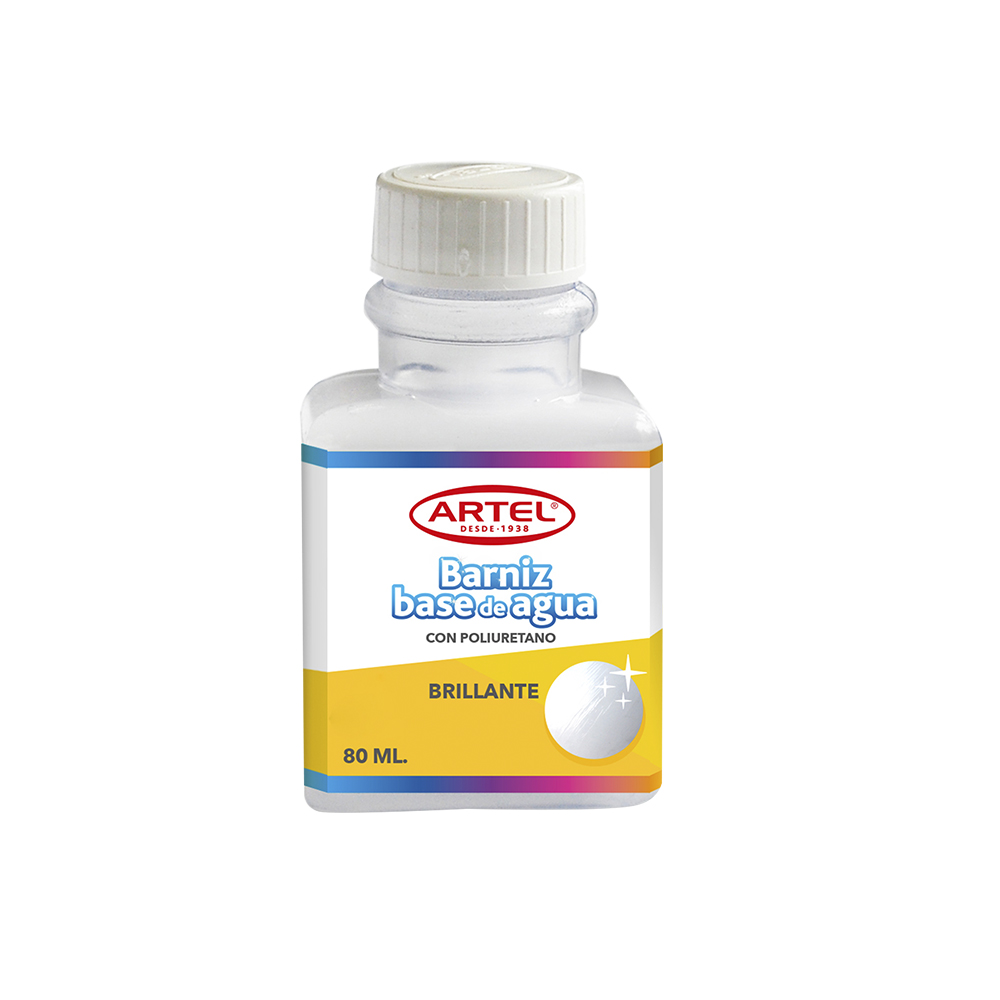 BARNIZ ARTEL A BASE DE AGUA 80 cc 1