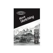 BLOCK ARTEL SKETCHING A4 25HJS. 110G 21X 29,2CMS. 1