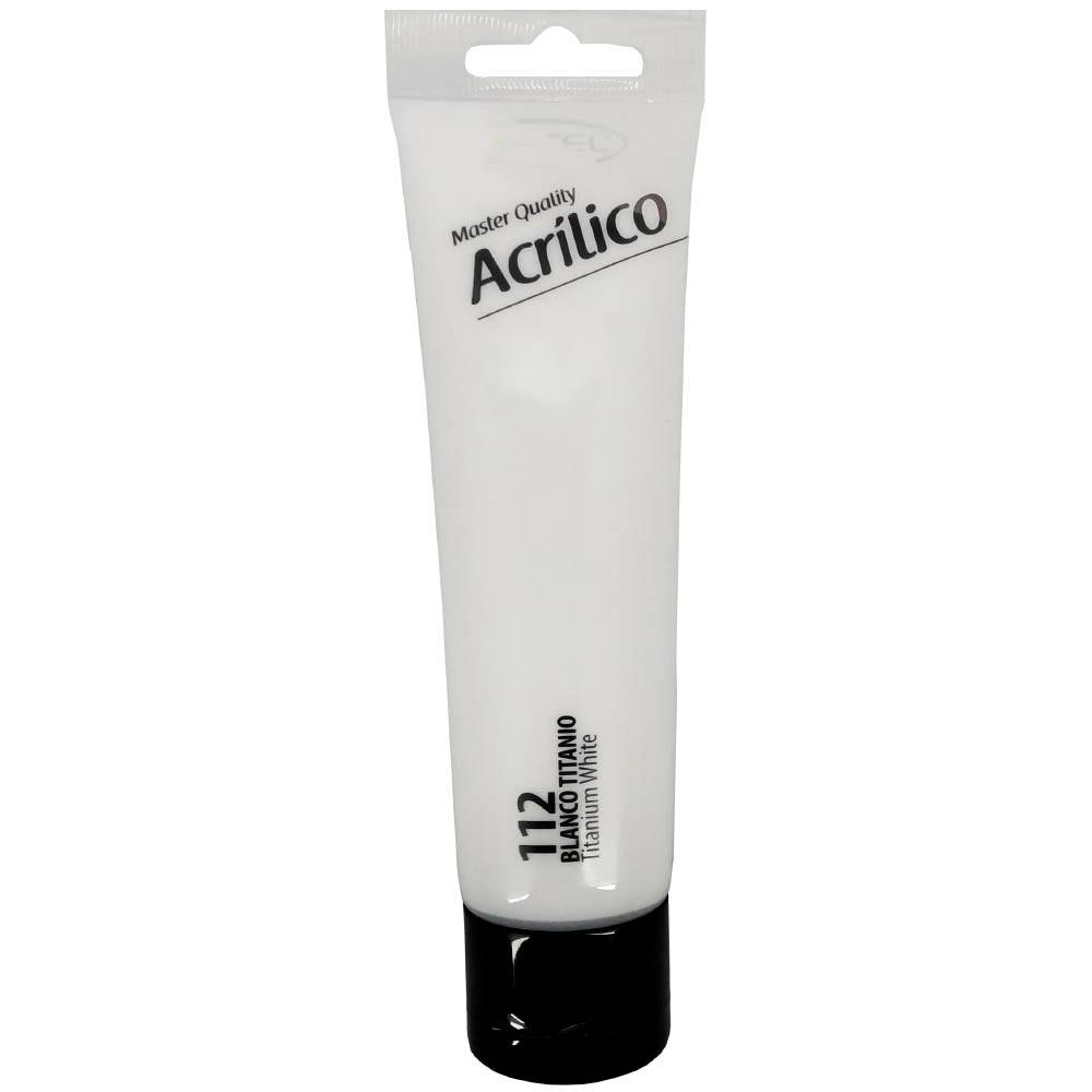 PINTURA ACRILICA ARTEL 100ML. BLANCO TITANEO N°112 1
