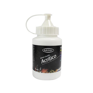 PINTURA ACRILICA ARTEL 250ML. BLANCO TITANIO N°112