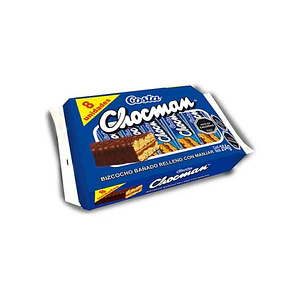 BOLSA BIZCOCHO CHOCMAN COSTA 33 GRS. x 08 UNDS.