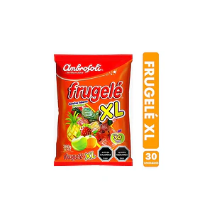 BOLSA GOMITAS FRUGELE XL AMBROSOLI 30 UNDS.
