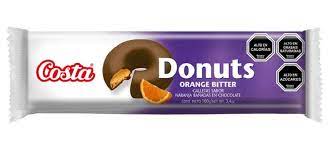 GALLETA COSTA DONUTS ORANGE BITTER 105GRS. 1