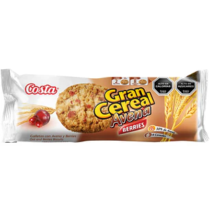 GALLETA GRAN CEREAL BERRIES 185 GRS.