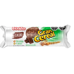 GALLETA GRAN CEREAL CACAO 135 GRS.