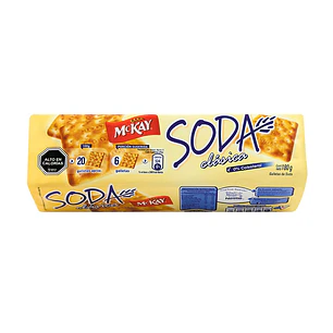 GALLETA MACKAY SODA FAMILIAR 180GRS.