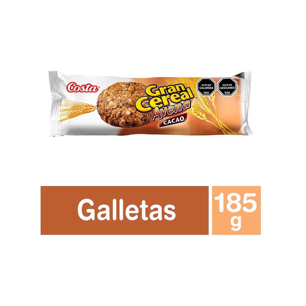 GALLETON GRAN CEREAL AVENA-CACAO 185 GRS. 1