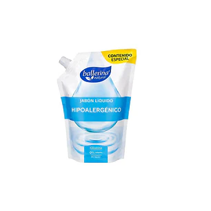 JABON LIQUIDO BALLERINA 650 ML DOYPACK HIPOALERGENICO