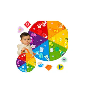 TABLERO SOFT CLASIFICACION MONTESSORI 30PZS. (JUEGBAS651)